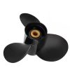 9 1/4x10 Aluminum Outboard Boat Propeller fit Johnson Evinrude Cupped Prop Engines 9.9-15HP,10-Spline - Image 2