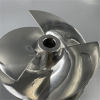 Sizes 6 1/8 Stainless Steel 3 Blades Part No.1737 Outboard Jet Impeller Flanged Liner 1521 for Outboard Jets Medium Series (156mm) - Image 2