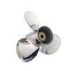 9 1/4×12 Outboard Propeller Stainless Steel Fit Suzuki Boat Engines 8-20 HP