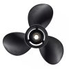 10.3X13 OEM 778863 Outboard Boat Propeller fit Johnson Evinrude Cupped Prop Engines 15-35 HP,14-Spline - Image 2
