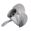 Stainless Steel Propeller 9 1/4x10 for JOHNSON Outboard 8-15HP Prop 13 Tooth RH - Image 2