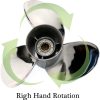 10 1/4x15 Outboard Propeller Stainless Steel Fit Mercury Boat Engines 25HP - 70HP Pressed-in Hub - Image 4