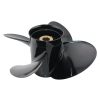 13.4x15 Outboard Propeller Aluminum Fit Mercury Boat Engines 40HP - 140HP Interchangeable Hub 4 Blades