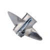 9.25x10 Outboard Propeller Stainless Steel Fit Mercury Boat Engines 9.9HP - 20HP - Image 2
