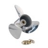 14 1/2×19 Outboard Propeller Stainless Steel Fit Yamaha Boat Engines 150-300HP